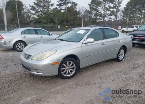2004 Lexus Es 330 из США, поврежденный, VIN JTHBA30G945015995